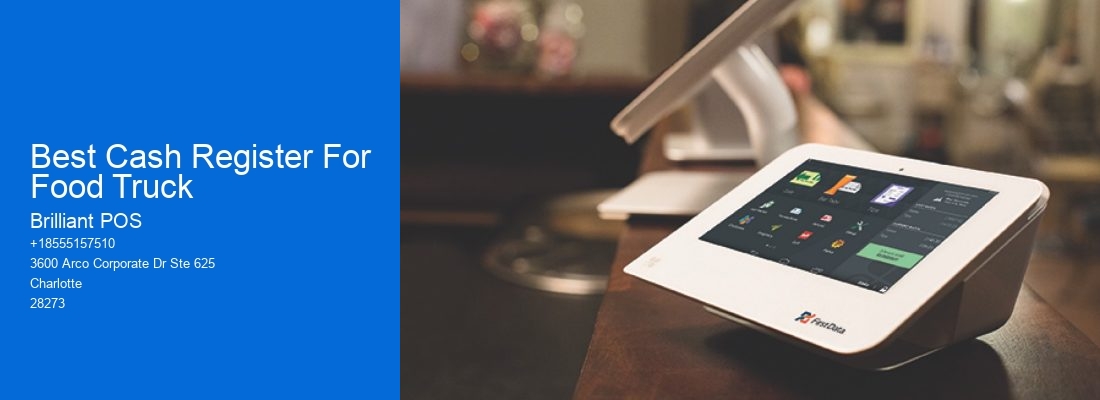 Best Cash Register For Food Truck